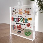 Happy Copper Anniversary For Husband Wife Gift For Anniversary