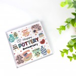 Happy Pottery Anniversary For Husband Wife Gift 9th Anniversary