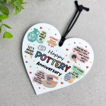Funny 9th Anniversary Gift Pottery Anniversary Gifts For Husband