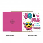 Personalised 30th Birthday Card For Women 30 And Fab For Mum