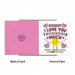 Card For Best Mummy I Love You This Much Mummy Birthday Card