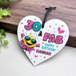 Personalised 30th Birthday Gift For Women Heart 30 And Fab