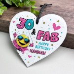Personalised 30th Birthday Gift For Women Heart 30 And Fab