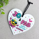 Personalised 30th Birthday Gift For Women Heart 30 And Fab