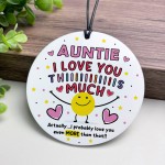 Gift For Best Auntie I Love You This Much Auntie Birthday Gift