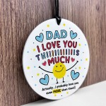 Gift For Best Dad I Love You This Much Birthday Gift
