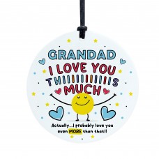 Gift For Best Grandad I Love You This Much Grandad Birthday Gift