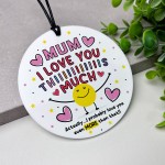 Gift For Best Mum I Love You This Much Mum Birthday Gift
