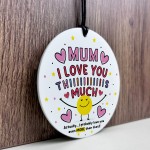 Gift For Best Mum I Love You This Much Mum Birthday Gift