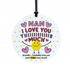 Gift For Best Nan I Love You This Much Nan Birthday Gift From Gr