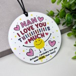 Gift For Best Nan I Love You This Much Nan Birthday Gift From Gr