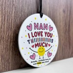 Gift For Best Nan I Love You This Much Nan Birthday Gift From Gr