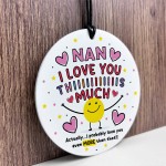 Gift For Best Nan I Love You This Much Nan Birthday Gift From Gr