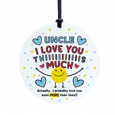 Gift For Best Uncle I Love You This Much Uncle Birthday Gift