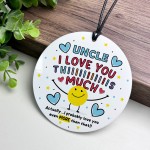 Gift For Best Uncle I Love You This Much Uncle Birthday Gift