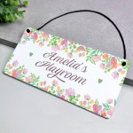 Personalised Child's Playroom Sign For Indoor Gift For Kids