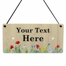 Personalised Garden Plaque for Outside Garden Sign For Outdoor