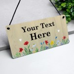 Personalised Garden Plaque for Outside Garden Sign For Outdoor