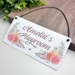Personalised Kids Playroom Sign For Indoor Gift For Children