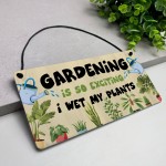 Funny Garden Sign For Outdoor Hanging Wall Sign For Yard