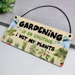 Funny Garden Sign For Outdoor Hanging Wall Sign For Yard