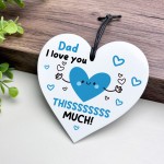 Gift For Dad I Love You This Much BEST DAD Fathers Day Birthday 