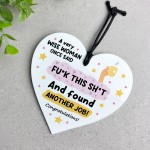 Funny Gift For Colleague Acrylic Plaque New Job Gifts For Friend