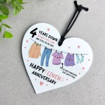 4th Wedding Anniversary Gift Linen Anniversary Gifts For Wife