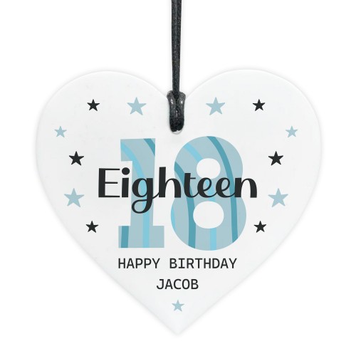 Happy 18th Birthday Gifts Boys Personalised Gift For Son
