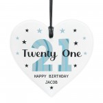 Happy 21st Birthday Gifts Boys Personalised Gift For Son Nephew