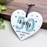Happy 50th Birthday Gifts Men Personalised Gift For Dad Brother