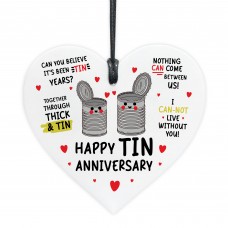 10th Wedding Anniversary Gift Tin Anniversary Gifts For Husband