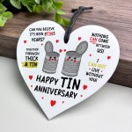 10th Wedding Anniversary Gift Tin Anniversary Gifts For Husband