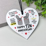 10th Wedding Anniversary Gift Tin Anniversary Gifts For Husband
