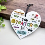 Funny Gift For Colleague You Traitor Hilarious New Job Gifts