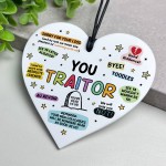 Funny Gift For Colleague You Traitor Hilarious New Job Gifts