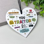 Funny Gift For Colleague You Traitor Hilarious New Job Gifts