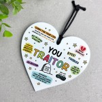 Funny Gift For Colleague You Traitor Hilarious New Job Gifts