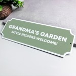 Personalised Garden Sign Hanging Door Wall Plaque Garden Signs
