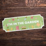 Garden Sign For Outside Garden Shed Gardener Patio Summer House