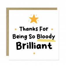 Thank You Appreciation Card For Teacher or Teaching Assistant