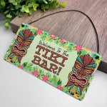 Tiki Bar Sign For Home Bar Hanging Wall Door Welcome Sign Funny