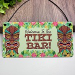 Tiki Bar Sign For Home Bar Hanging Wall Door Welcome Sign Funny