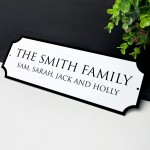 Personalised Street Sign ANY SURNAME Family Plaque New Home Gift