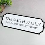Personalised Street Sign ANY SURNAME Family Plaque New Home Gift