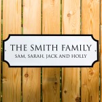 Personalised Street Sign ANY SURNAME Family Plaque New Home Gift