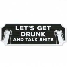 FUNNY Home Bar Sign For Garage Man Cave Shed Sign 30x10cm