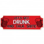 Funny Alcohol Sign For Man Cave Home Bar Hanging Plaque Man Cave