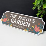 Personalised Garden Signs and Plaques For Outside Shed Patio