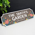 Personalised Garden Signs and Plaques For Outside Shed Patio